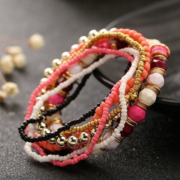 Jewelry - 7 piece Boho Layer Bracelet